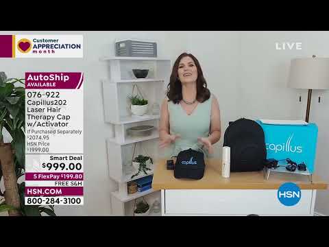 HSN | Capillus Laser Hair Therapy 04.04.2022 - 02 PM
