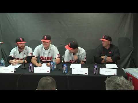 NCAA Baseball OKC Regional - Game 4: OSU Postgame (06.01.19)