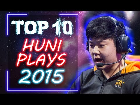 Huni Montage - Top 10 Plays of Huni 2015 (Series,Solo queue)