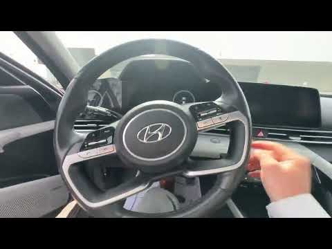 2022 Hyundai Elantra Ultimate Tech IVT w/Two-Tone Interior in Silver for sale at Finch Hyundai in London, ON