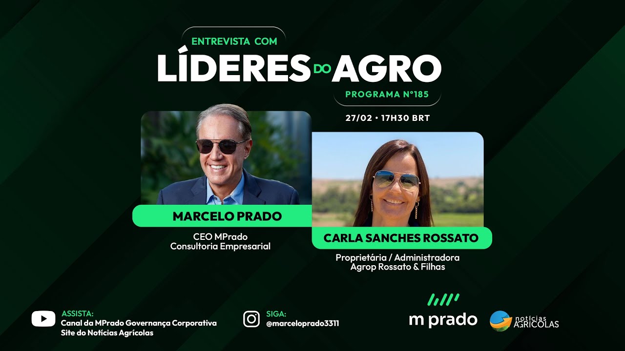 Entrevista Líderes do Agro - Do Pasto à Gestão: veterinária assumiu os negócios da família e hoje...