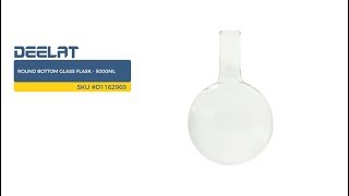 Round Bottom Glass Flask - 5000ml SKU #D1162969