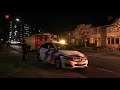 Geparkeerde Mercedes brandt volledig uit in Emmeloord.