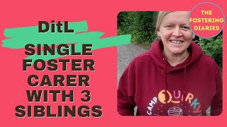 Day in the Life of a Single Foster Carer with a Sibling Group of 3 | The Fostering Diaries DitL