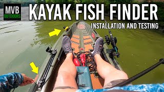 Lucky Fish Finder Testing &amp; Installation UPDATE (Portable Kayak Fish Finder) | PART 2 of 2