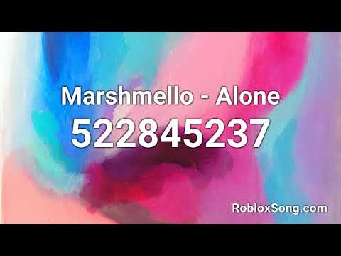 Marshmello Alone Roblox Song Id - roblox music codes marshmello alone