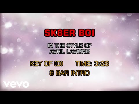 Avril Lavigne - Sk8er Boi (Karaoke)
