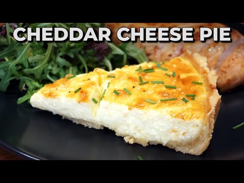 Cheddar Cheese Pie