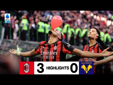 Pulisic & Nkunku: ending 2025 on a high | AC Milan 3-0 Hellas Verona | Serie A Highlights