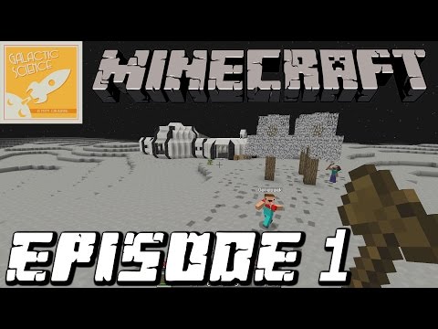 Minecraft Galactic Science (Modpack) - Introduction 'The Moon' - Episode 1 60FPS HD