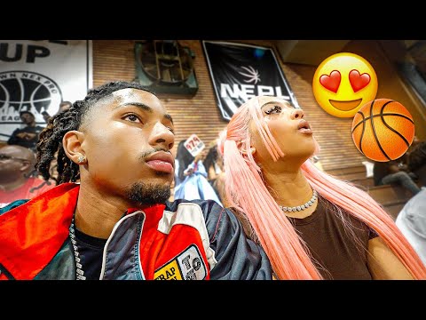 I TOOK HER COURT SIDE…