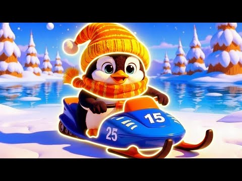 Pinguinul Dolofan 🐧 | (Cântece copii)