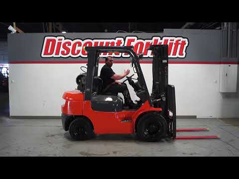 TOYOTA 7-series 7FGU25 5,000lb LP (Propane) #3301 - Forklift for Sale