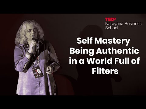 Self-Mastery: Being Real in a Filtered World | Dr.Ushy Mohandas | TEDxNarayana Business School