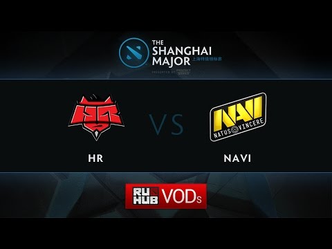 Na'Vi -vs- HR, Shanghai Major EU Qualifiers, game 2