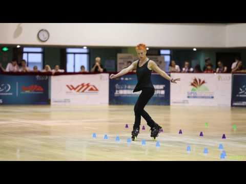 2017 SSO Senior Women Slalom，5th，Maryna Boiko (Ukraine)