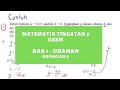 Bab 1 Matematik Tingkatan 5 | Ubahan (Bhg. 3) [KSSM]