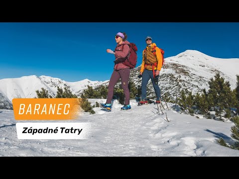 Západné Tatry a zimné dobrodružstvo s výstupom na štít Liptova - Baranec