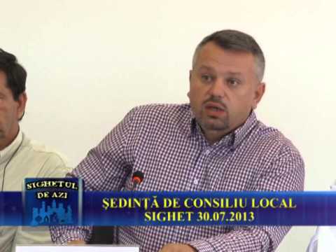 Sighetul de Azi consiliu 31 Iulie - Sedinta de Consiliu Local 30 Iulie 2013 P1