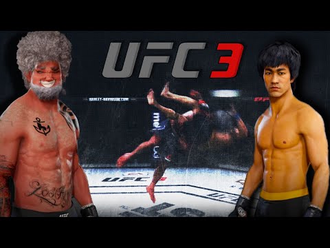 Dangerous Ghoul vs. Bruce Lee (EA sports UFC 3)