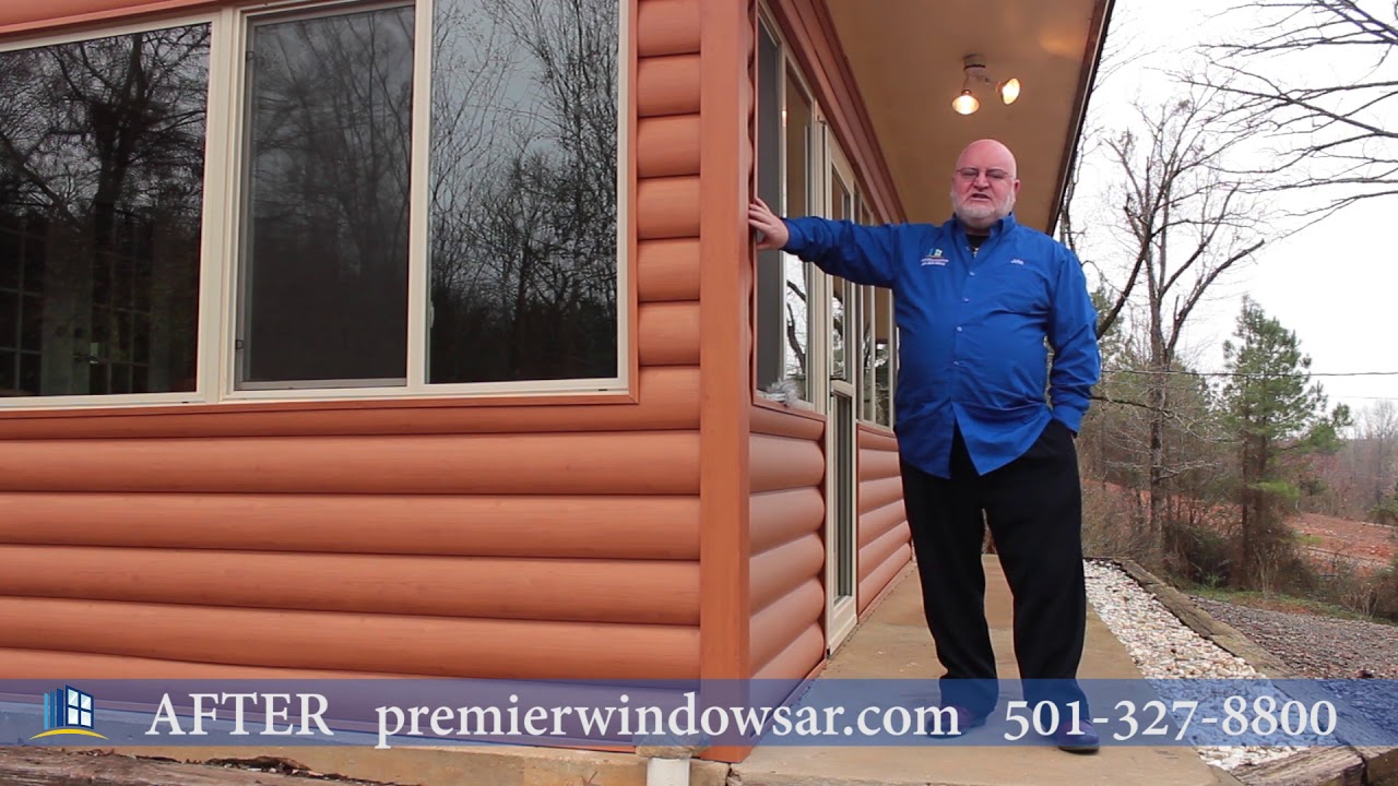 Are there sidings that look like log cabins? Tipseri