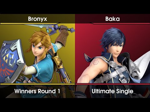 Magna Arena #81 Winners Round 1 - Bronyx (Link) Vs. Baka (Chrom) SSBU Ultimate Tournament