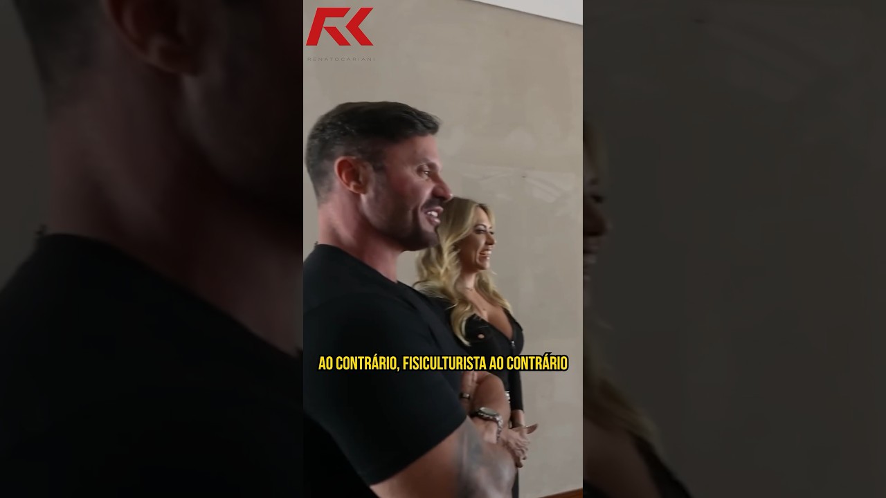 CARIANI DESCOBRIU UMA ESPECIE RARA! 🤣 #renatocariani #camilaloures #meme #fisiculturismo #resenha