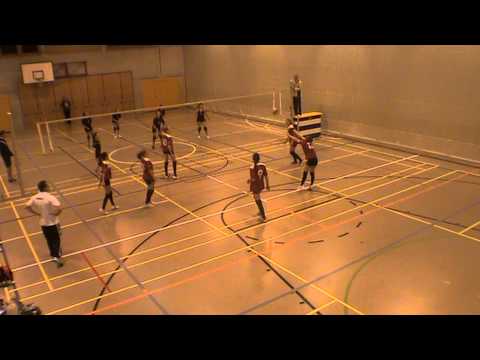 VBC Le Locle - VBC Colombier II (F M17)  /20 nov. 2012  / 4ème set