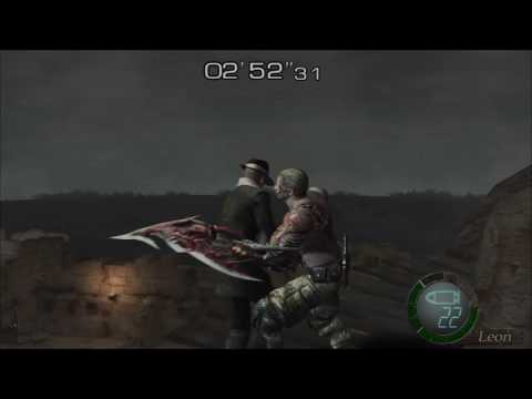 Resident Evil 4 pro mode fastest way to kill krauser (Knife  only)