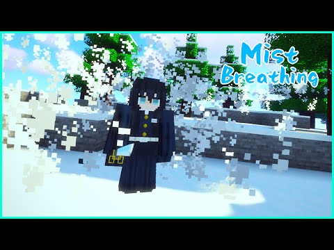 Shiny - Tokito Muchiro's Mist Breathing Moves | Minecraft Demon Slayer Mod Review