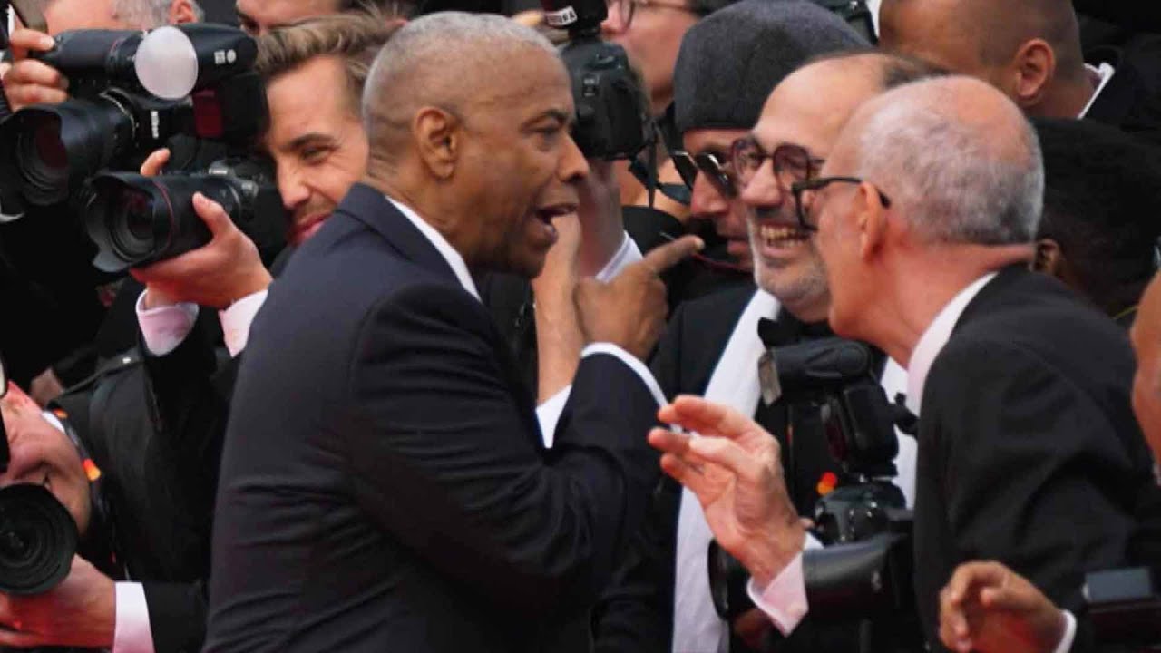 Denzel Washington Scolds Red Carpet Photographer