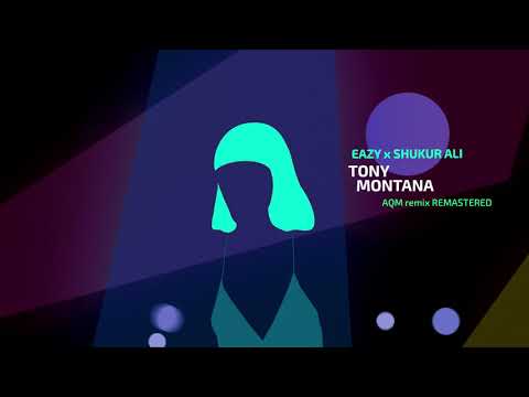 Eazy x Shukur Ali - Tony Montana (AQM Remastered) | Curltai Visualizer