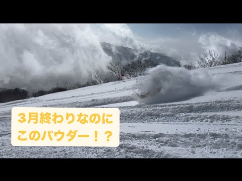 3月21日　八方尾根スキー場　パウダースノーボード　DR54