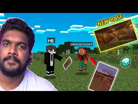 Cheater Kills Me 😡 | Building Base in Anarchy Server! Malayalam Minecraft