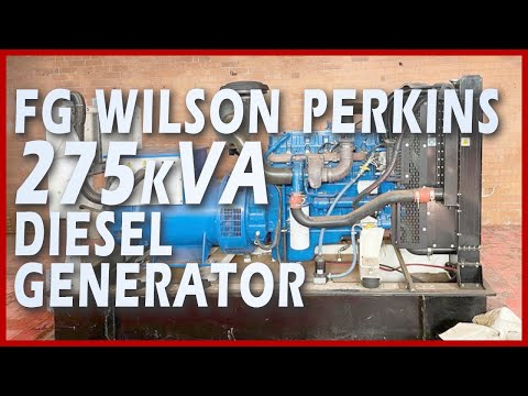 FG Wilson Perkins Diesel Generator 275kVA - XP27546 Test #perkins | #fgwilson Authorised Dealer
