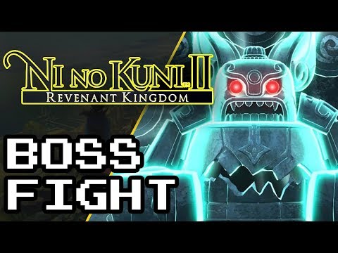 NI NO KUNI 2: Temper Temple Boss Fight