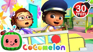 Wheels on the Bus More Nursery Rhymes Kids Songs CoComelon Mp4 3GP & Mp3