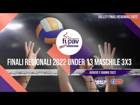 Volley Finali Regionali 2022 – U13M 3X3 - Girone di Qualificazione