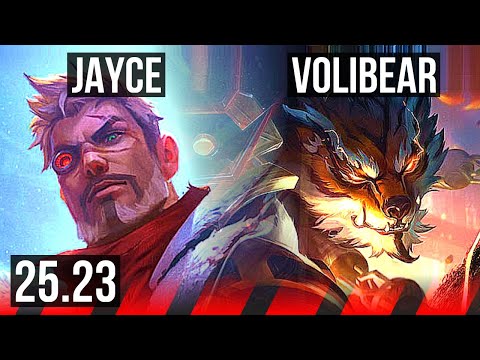 JAYCE vs VOLIBEAR (TOP) | 7/3/8 | KR Master | 25.23