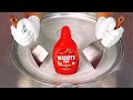 ASMR HERSHEY S Strawberry Ice Cream Rolls Oddly Satisfying Liquid Sounds And Visual Relaxation