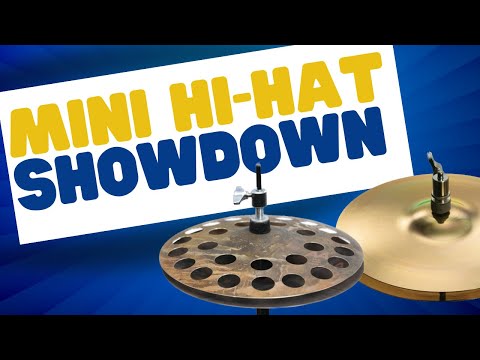 10” Mini Hi-Hat Cymbal Comparison - Sabian, Meinl & Weiss