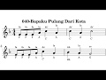 040-Bapaku Pulang Dari Kota music sheet