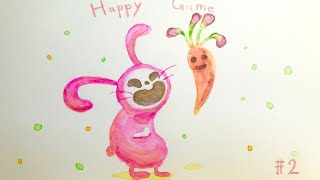 #2【グロかわ】きまこん、ぽっぽの「Happy Game」【ｵﾈｴｻﾝ参戦】