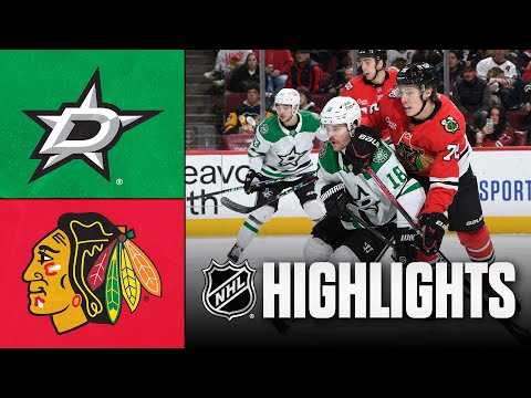 Stars vs. Blackhawks | NHL Highlights | January 01, 2026