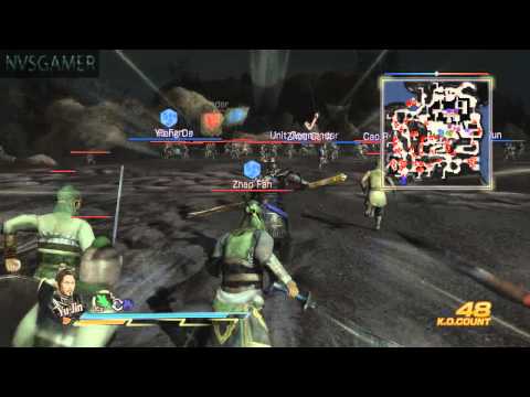 Dynasty Warriors 8 Xtreme Legends - Wei Part 4 - Defense of Fan Castle 2