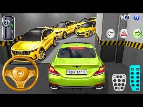 New Golden Kia Sorento Parking in Car Building - 3D Driving Class Simulation 2026 - Android Gameplay