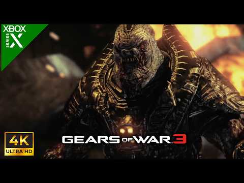 Gears of War 3: RAAM's Shadow DLC Ending & Final Boss Fight (Campaign Final Mission)