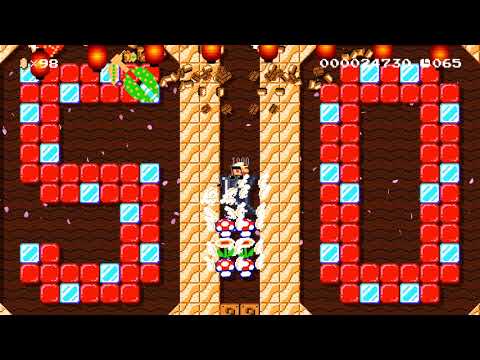 ☆★50k Speedrun⇒Refresh⇒KeepRun★☆ by iEatSquid™ 🍄 Super Mario Maker 2 #adg 😶 No Commentary