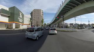 東京環状高速道路C3外周り07：練馬区三原台～練馬区谷原【VR360°動画】