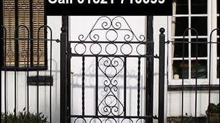 preview picture of video 'Buy Fencing Online From The Supplier ScrollCraft Of Essex UK Best Wrought Iron Fence Maker'